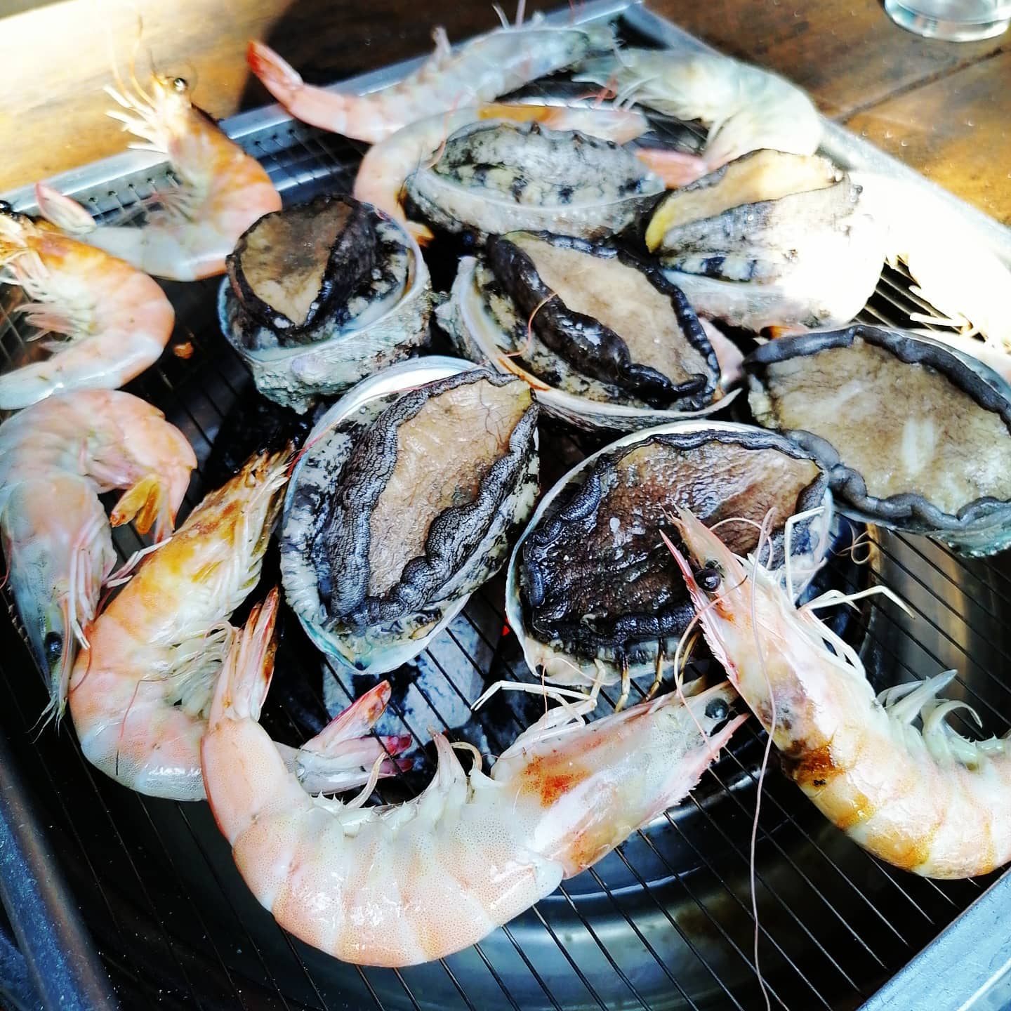 포스트시즌 진출 기념 축승회 #가을야구 #맛스타그램 #전복구이