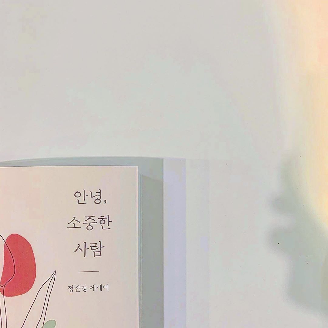 @onesol_23 on Instagram: “당신이 붙잡아야 할 소중함에 대한 모든 것 _ 안녕, 소중한 사람 🌷 . . 가ᄋ