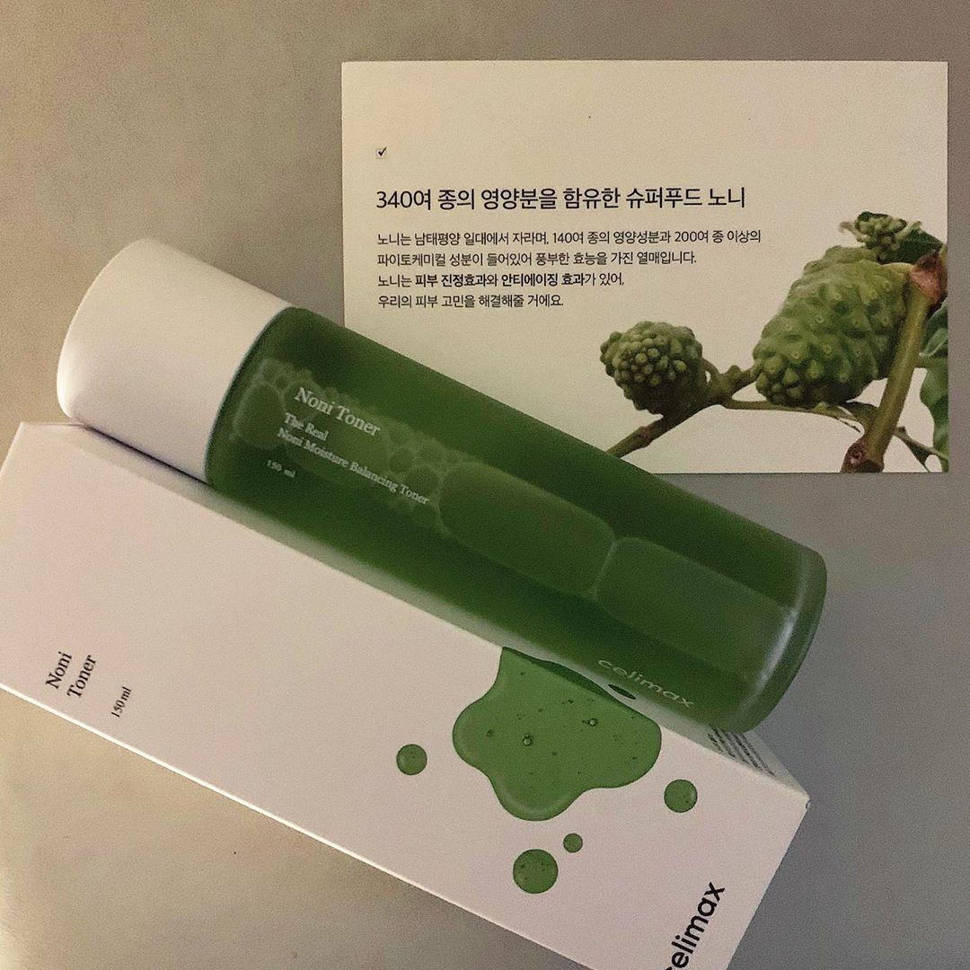 서가은 on Instagram: “#협찬 🍀셀리맥스 노니토너🍀 요즘 마스크때문인지 볼 부분이 건조했느
