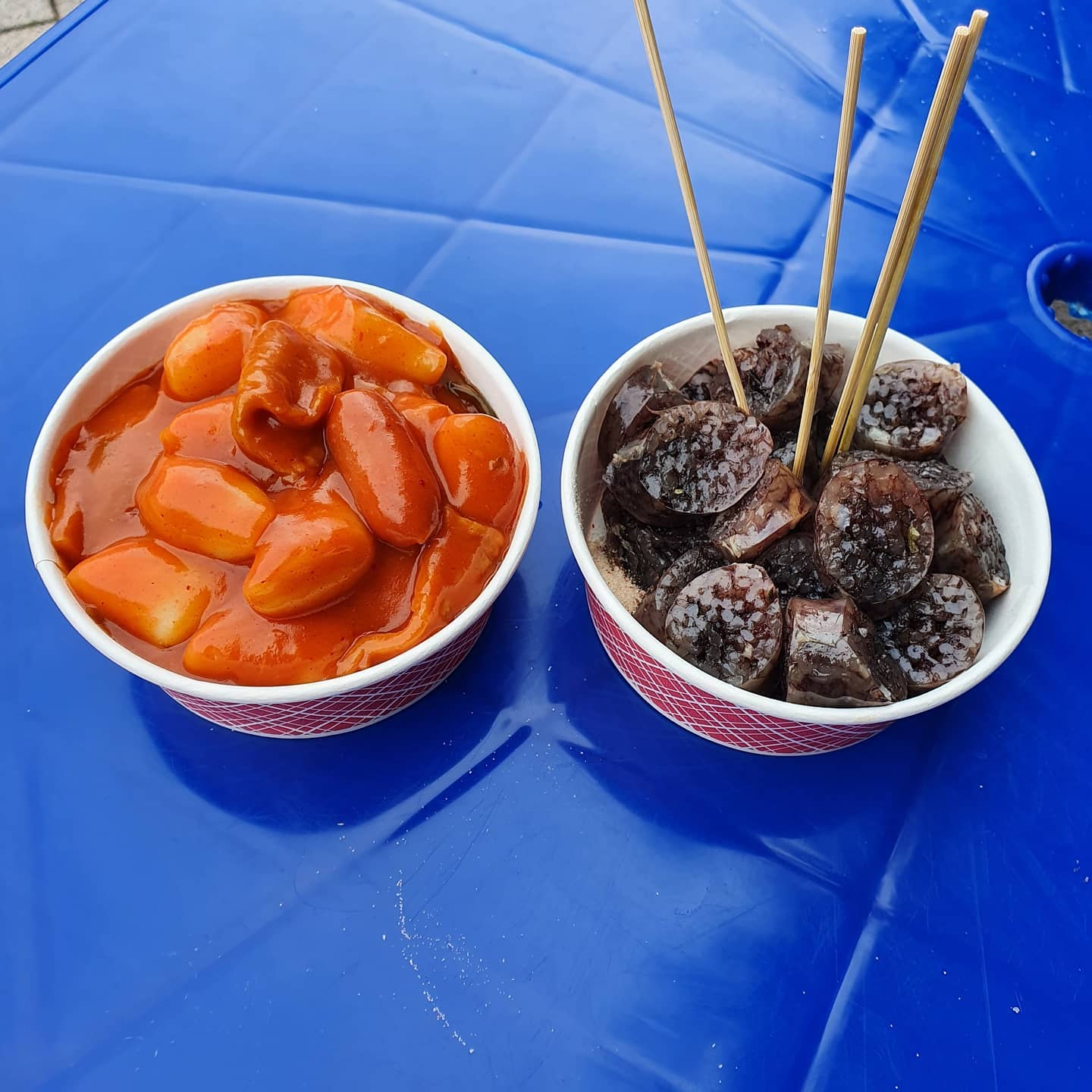 #푸드트럭
#롯데부여아울렛 
#옛날떡볶이
#애들은키즈카페로 
#남편과둘이데이트
