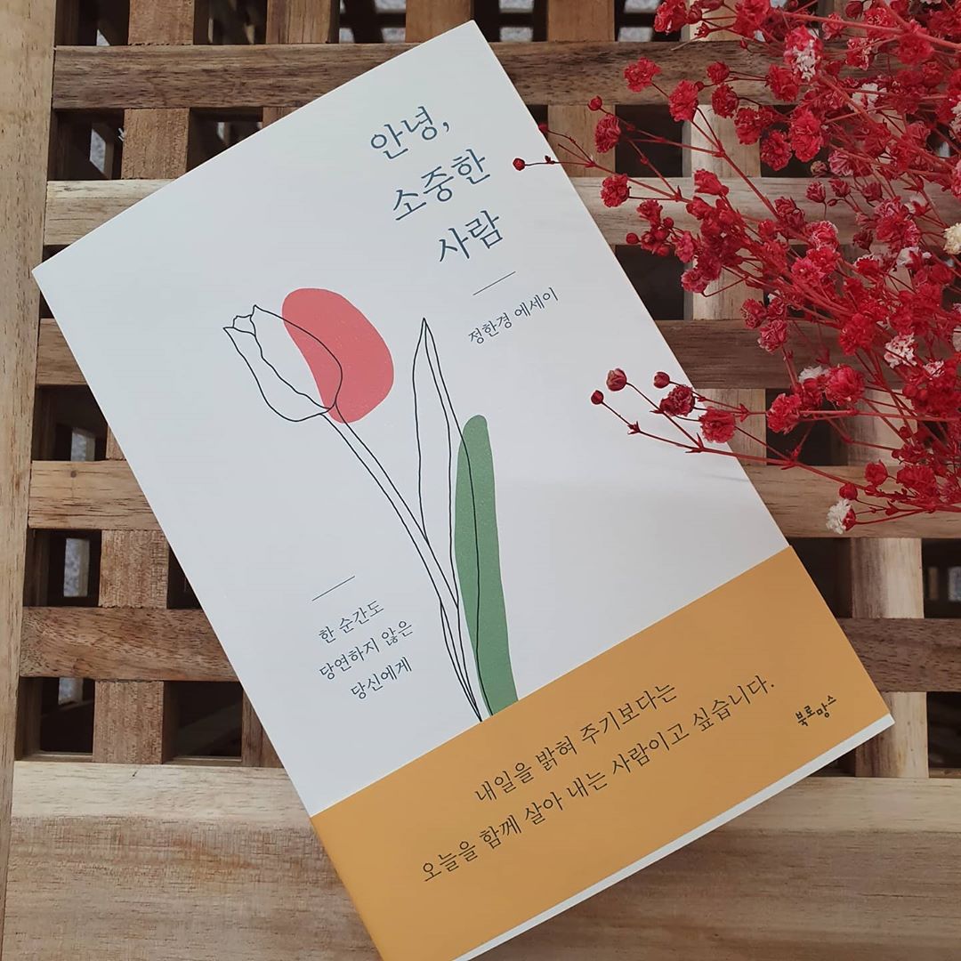 김진선 on Instagram: “#협찬 힐링이 필요한요즘 마음따뜻해지는 힐링에세이에요😌 익숙함 뒤에 가려진 삶의 소중가치들을 다시한번 일깨워주는 소중한시간🌿 정한경 작가님의 섬세하고 따