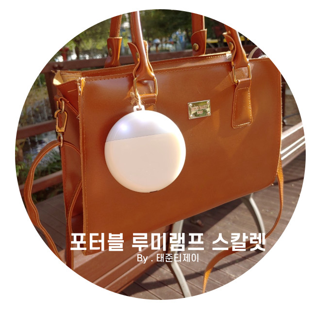 휴대용LED램프 :: 태준티제이 포터블 루미램프 스칼렛