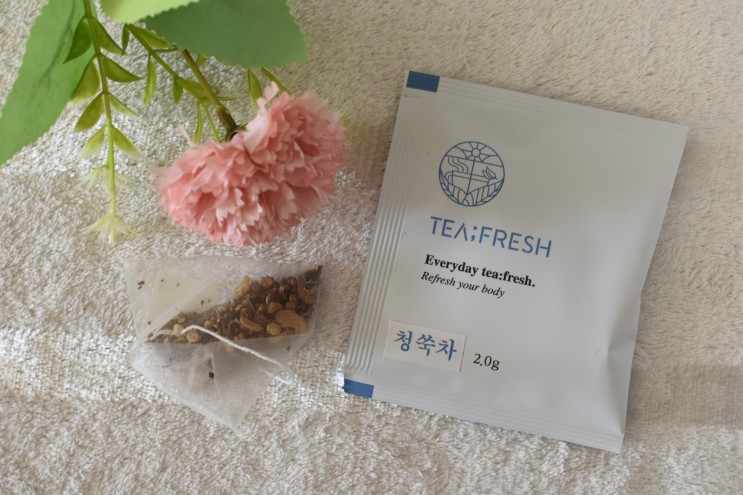 한의사가 처방한 쑥청혈차, 청쑥차로 몸을 따뜻하게 만들어요!