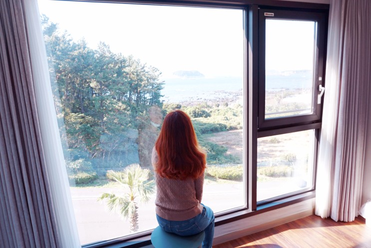 제주 호텔서귀피안 , 룸에서 일몰 보는 오션뷰 서귀포숙소추천 !