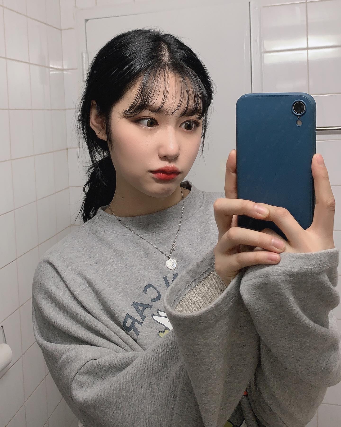 요즘 앞모리 짜루고 중구난방인 머리와 +KG 
#얼태기 🥺