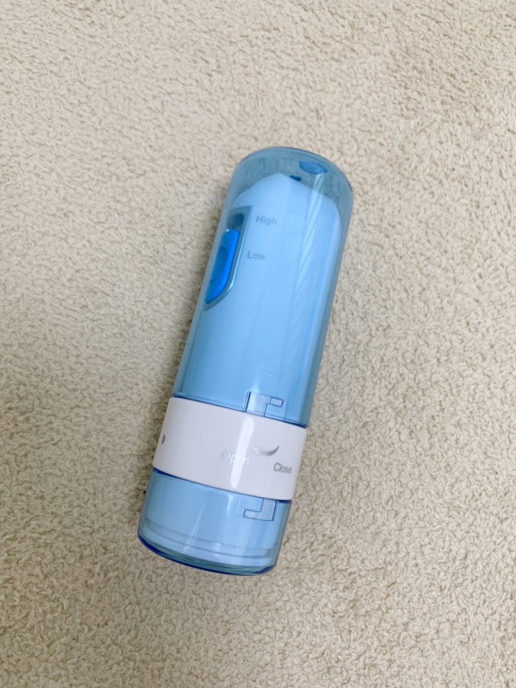 외출시 치아 관리는 파워쿨픽 구강세척기