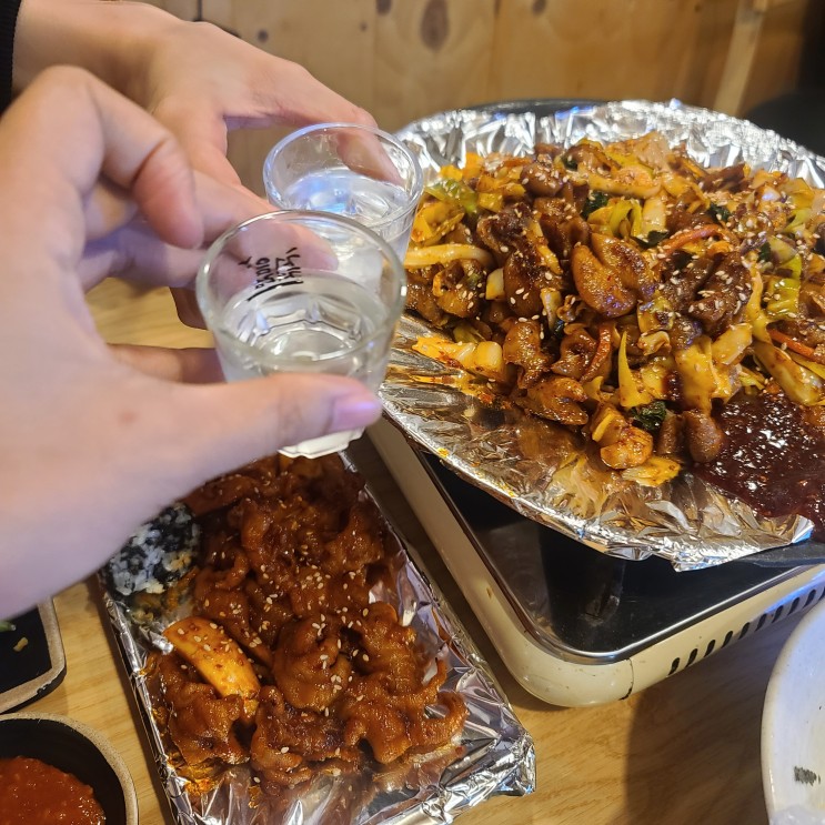 [왕십리 야채곱창 추천] - 곱창,닭발 맛집 "곱순이네곱창"