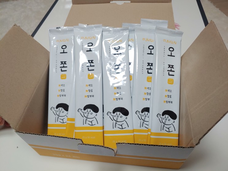 다이어트 간식 곤약쫀드기 "오쫀"