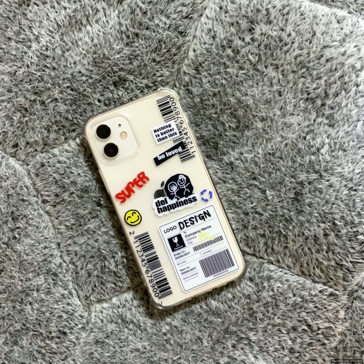 [iphone case] : 아이폰12 가벼운 범퍼 슈퍼 케이스