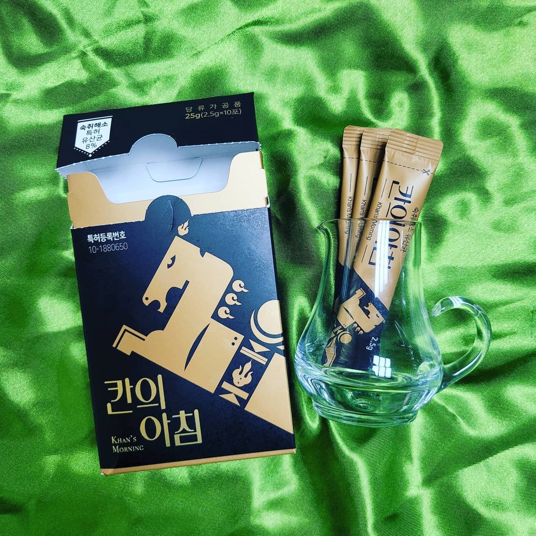 🐑경단💕 on Instagram: “#협찬#광고 🍺주당인줄 어떻게 아시고 찾아와준🤭 . . #숙취해소제 @khans_morning . . 🍀주당도 알쓰도 피해갈 수 없는 숙취🥱 아직도 숙취때문에 고생하신다면😖 . . 🍋상큼한 분말타입으로 맛있고, 스틱 타입으로 간편한 #칸의아침을…”