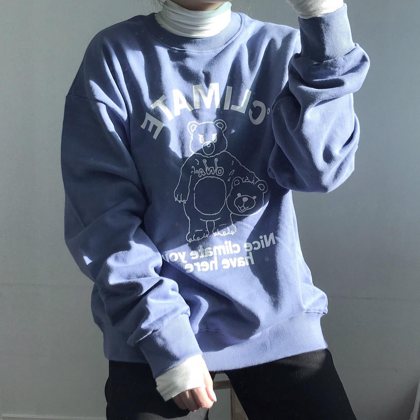 #협찬 ona 21SS 신상 맨투맨 색감 미쳤읍니다 💙