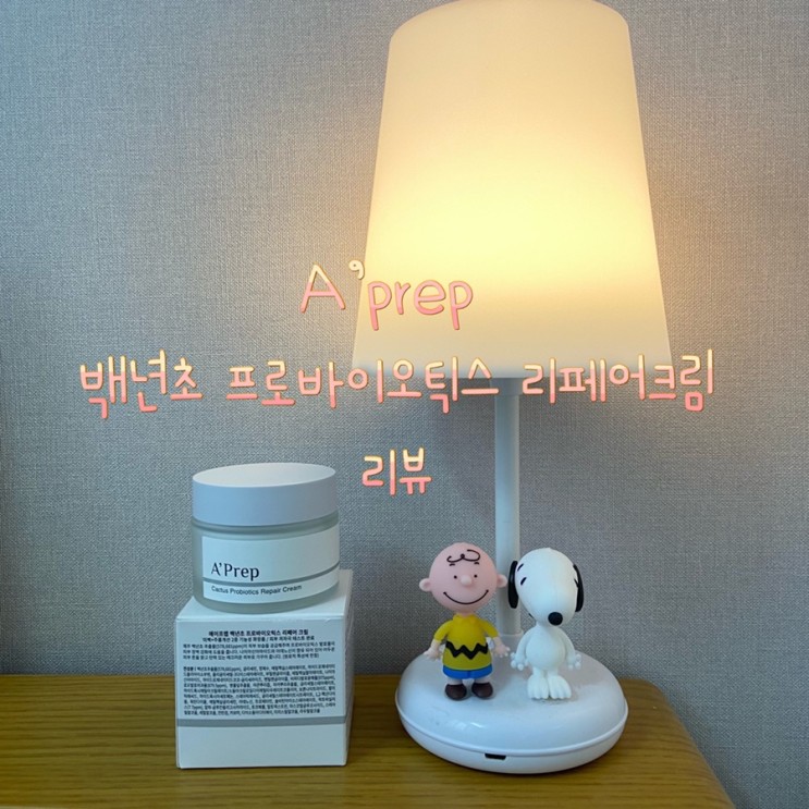 에이프렙 백년초 리페어크림 리뷰