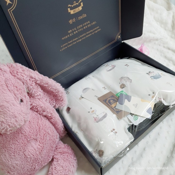 멜라필로우 아기베개 베고 꿀잠자요❤