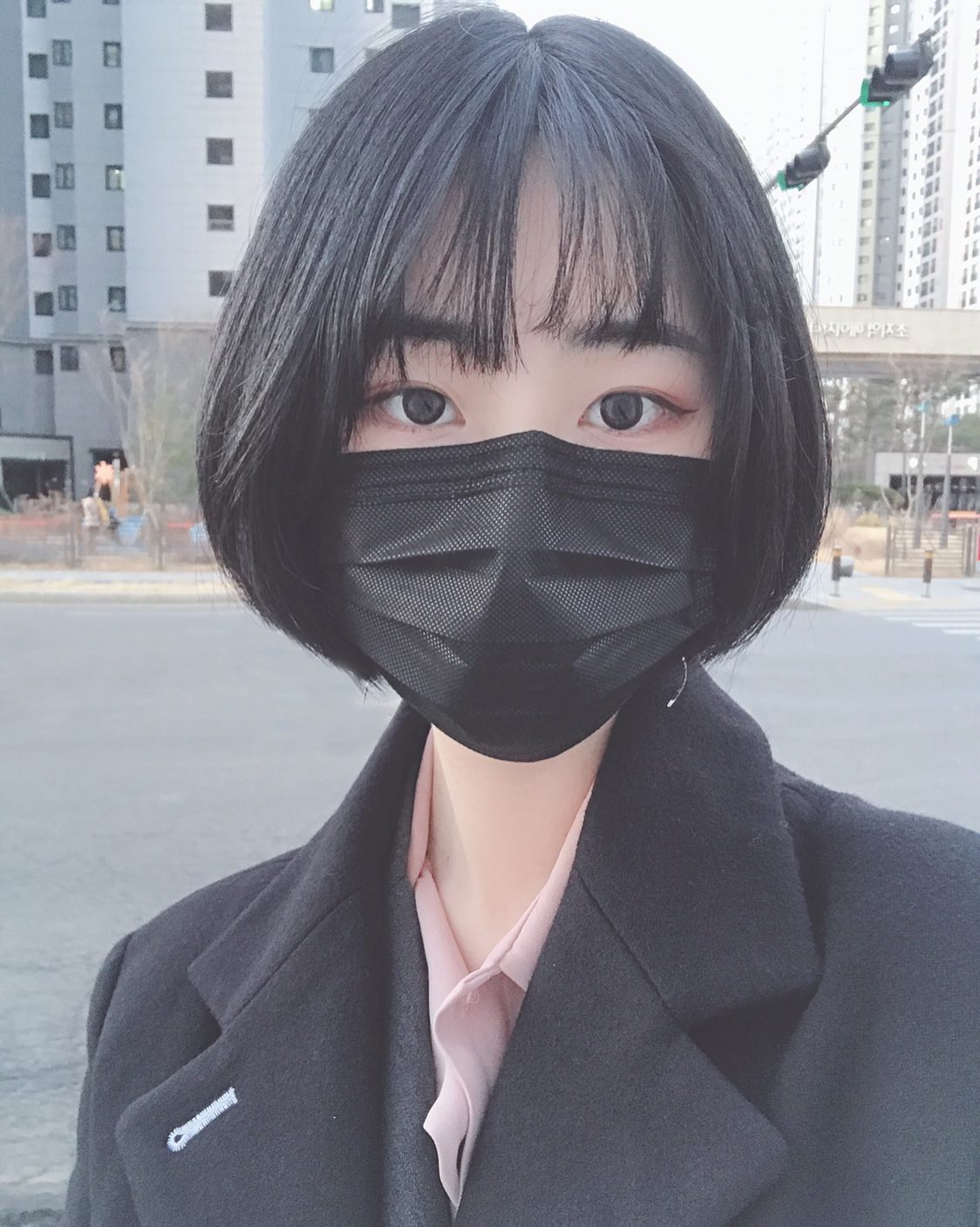 근황 : 단발머리 백수