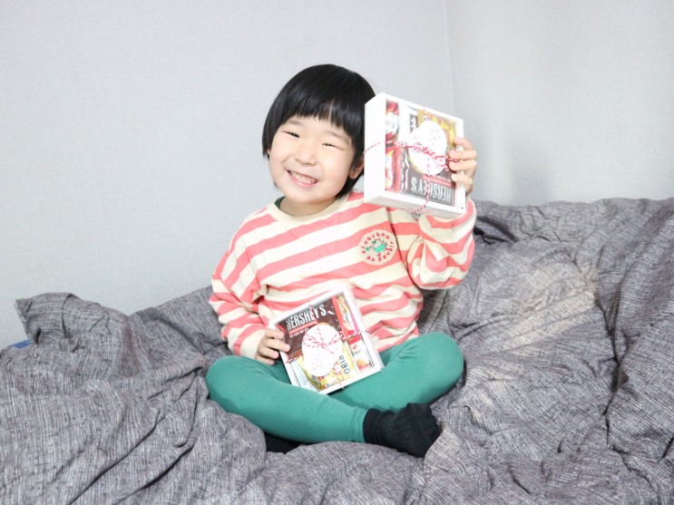 꼬미가 좋아하는  어린이집생일답례품 과자세트