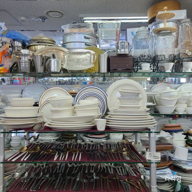 남대문그릇상가 형제주방 다양함에 눈돌아가