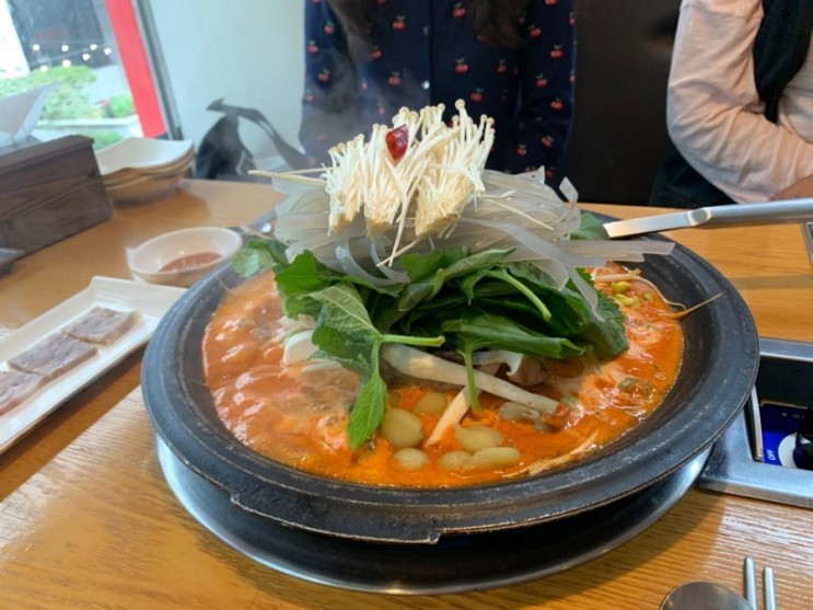 [곱앤순] 부산서면 깔끔한 곱창전골