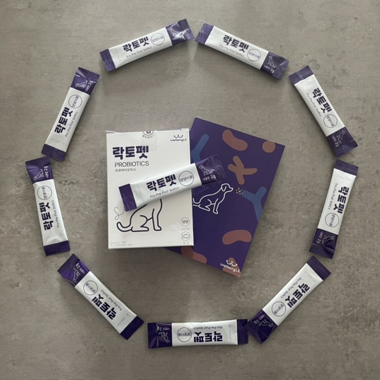 반려견 유산균은?! + 웰빙엘에스, 락토펫 +