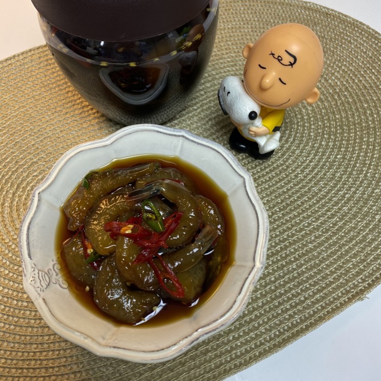 밥도둑 거복깐새우장