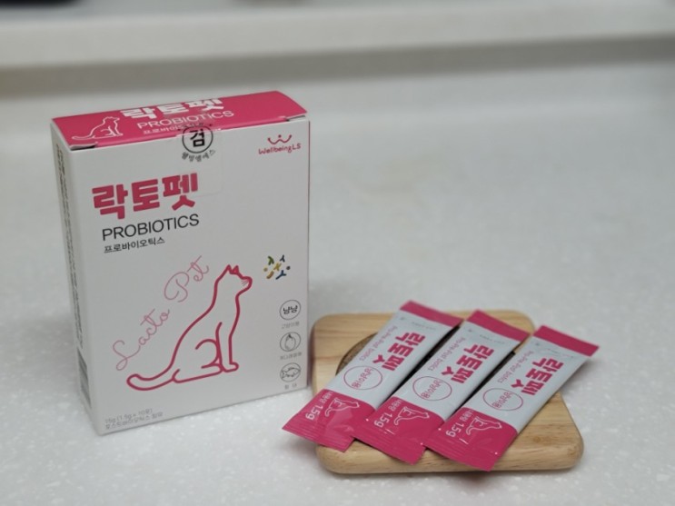 (고양이 유산균) / 고양이의 장건강과 면역에 도움이 되는 "락토펫"