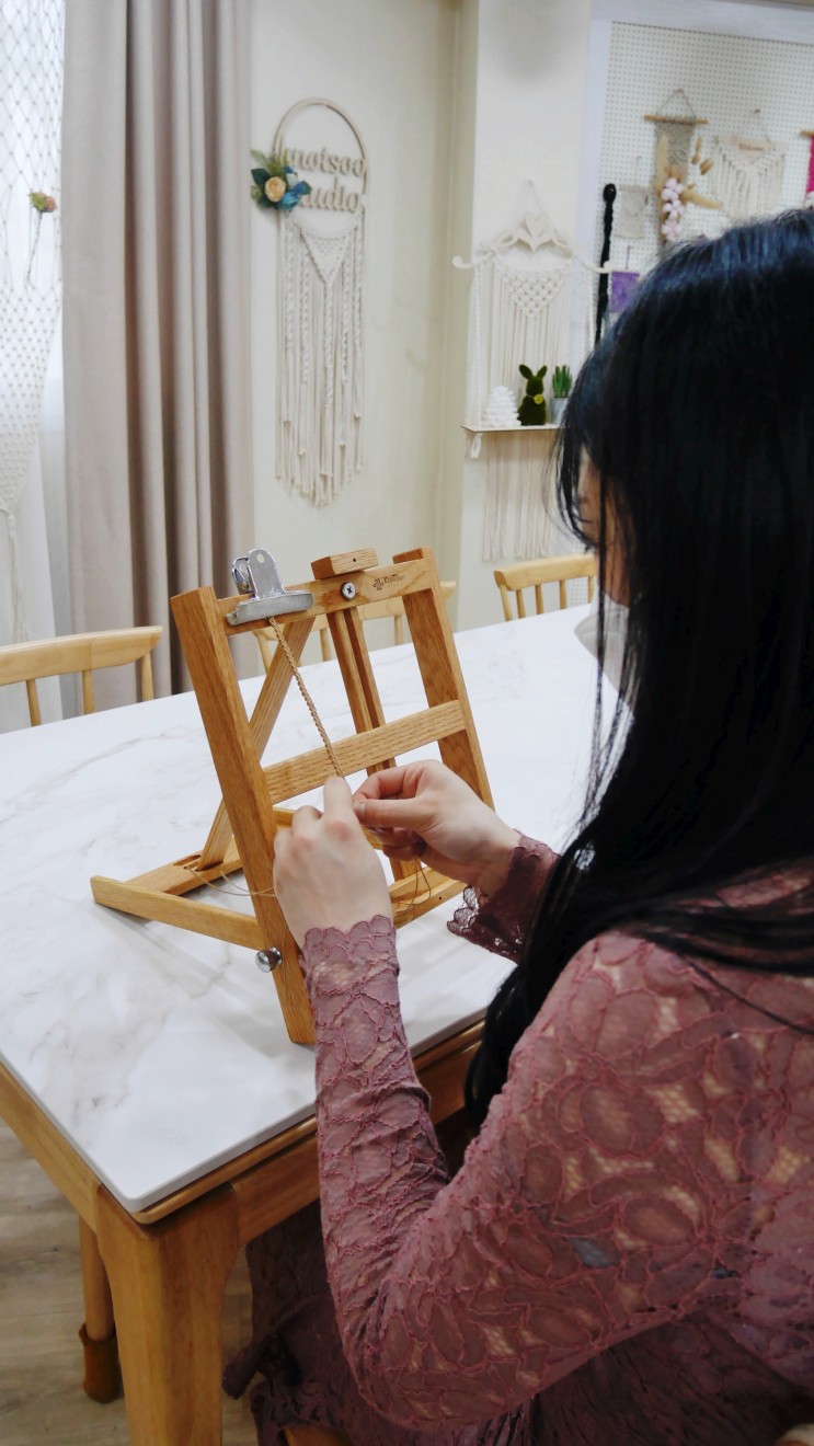 송리단길공방 석촌호수데이트 팔찌공방 가죽팔찌만들기