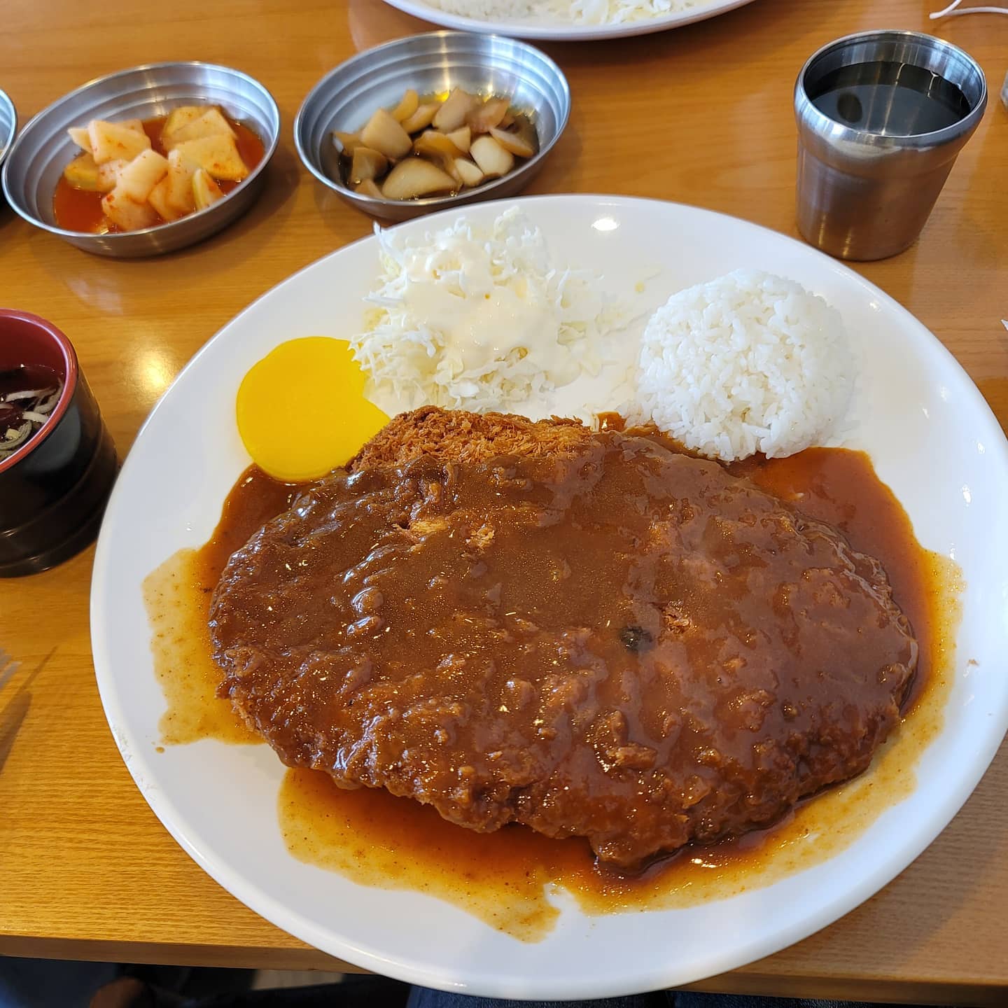 안성 왕돈까스 맛난 점심