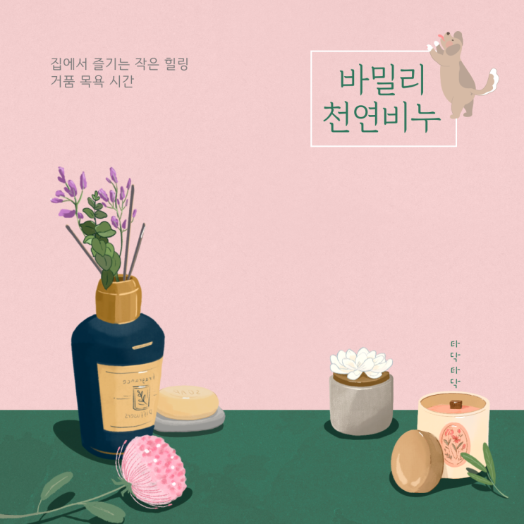 집에서 강아지와 거품 목욕을 즐기고 싶다면, ❝ 바밀리 흰둥이 비누 ❞