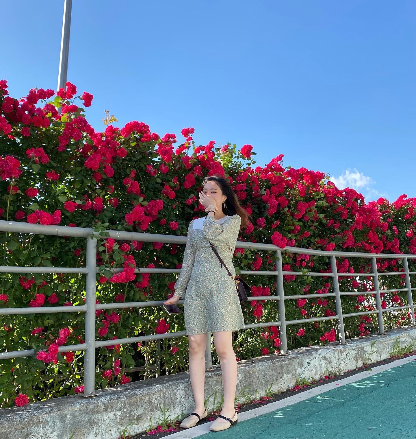 나 꽃 좋아하네🥀