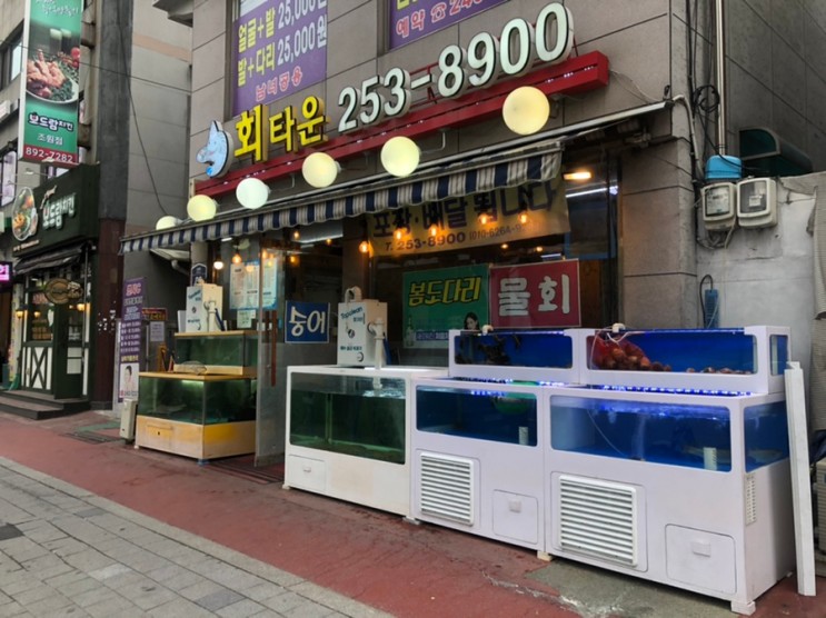 배터지게 회 먹고 싶은 날엔 수원 '회타운'