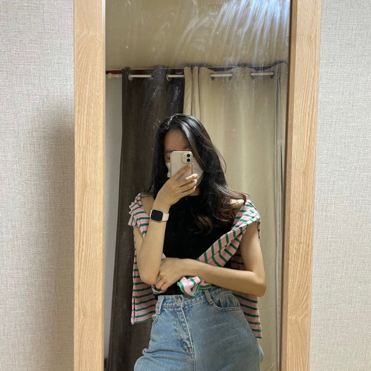라떼룩 슬리브리스 _시원한 민소매 크롭티 추천