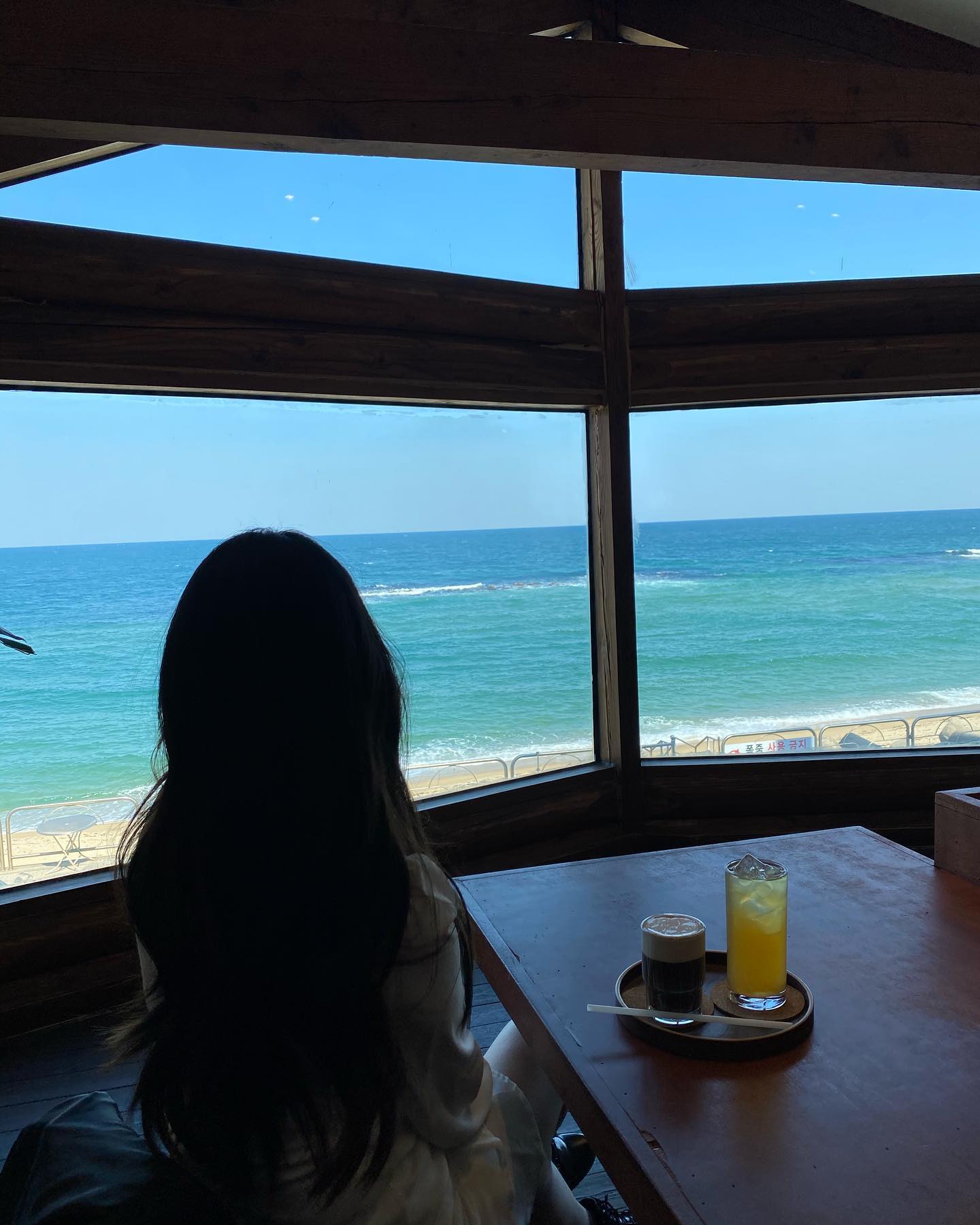 바다가 넘 이뻤던 날💕