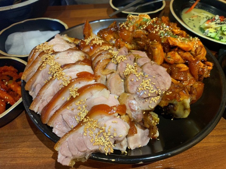더맛있는족발보쌈 :: 야탑본점 족발+불족 후기 분당 족발 보쌈 맛집 추천