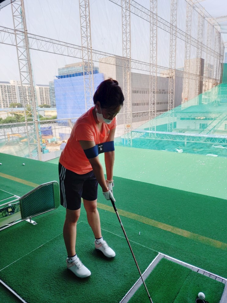 [골프 자세교정]골프 스윙교정 암밴드