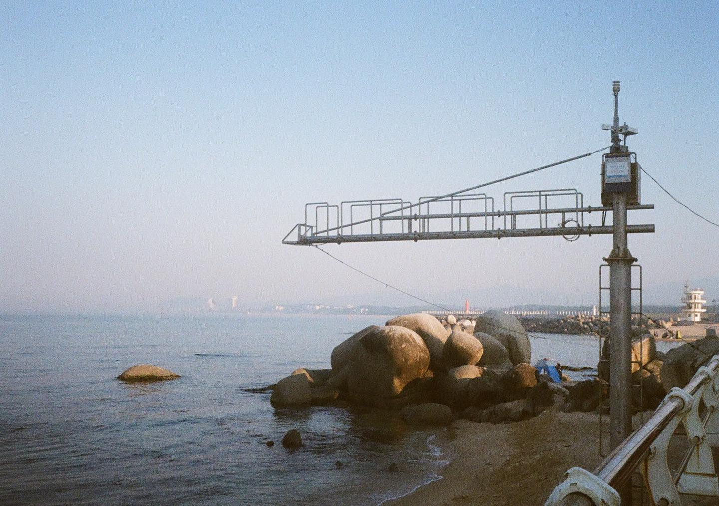 사천 해변. Olympus Pen ee3-Kodak Ultramax 400