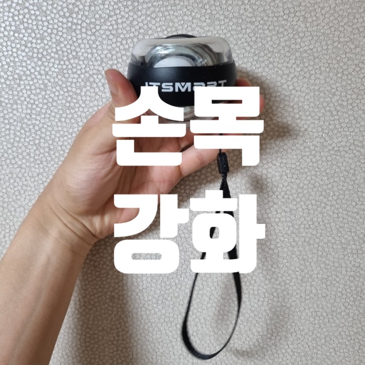 손목두꺼워지는법!악력공 자이로볼