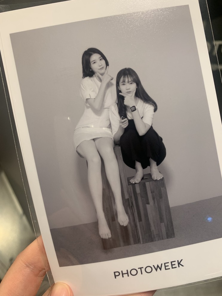 잠실 셀프사진관 우정사진촬영 후기