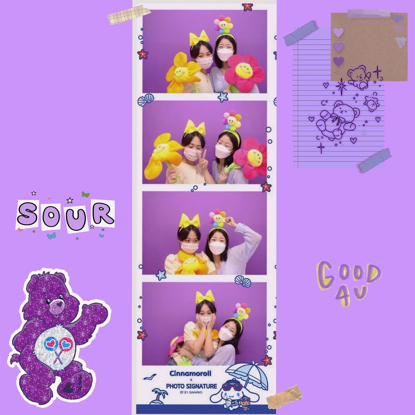 뷰티풀데이🐣✨
인생네컷에서 (본인기준) 진짜 인생컷 건진거 첨첨첨이다👾
반오십에 저런 관종템들이 왤케 좋은지 몰겠넹🤷‍♀️
노원의 굴레에서 벗어나지 못해찌만 완벽했던 하루👏
하… 체력하면 김소정 김소정하면 체력이었는데 왜 3시간 돌아다니면 힘들지…? 
지지않겠다 세상아 덤벼라.
.
.
.
#노원#인생네컷#반오십#이쁜짓#더운#여름#체력고갈#포토시그니처#포토시그니처x산리오캐릭터즈#뷰티풀데이#nowon#twentyfive#summer#photosignature#beautifulday#📷#🤷‍♀️#👏
