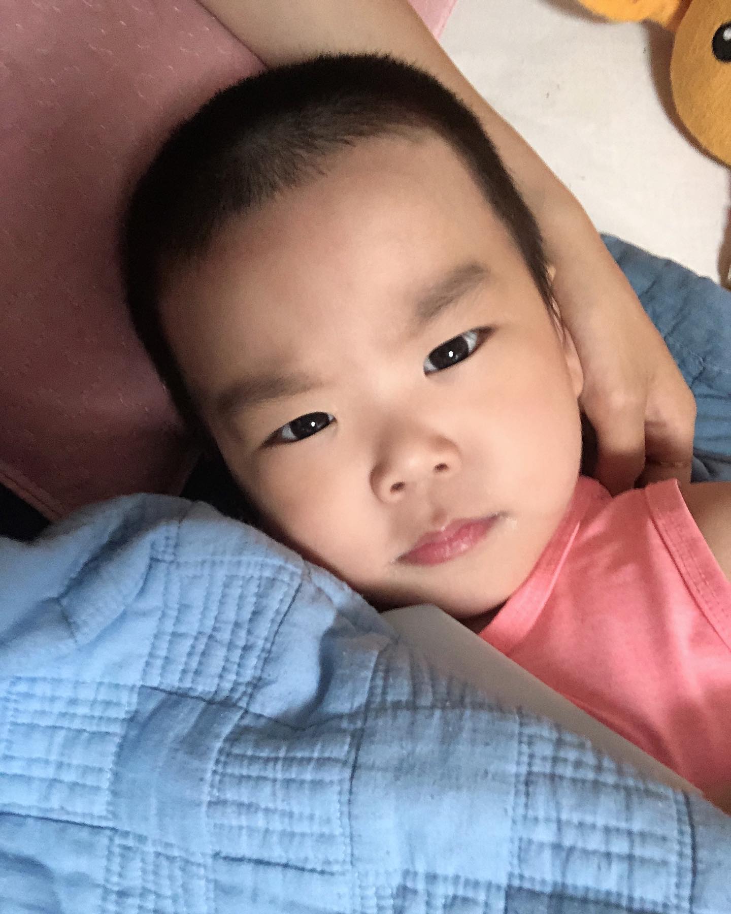 D+892 아들 반삭시켰어요ㅎㅎ 까까머리