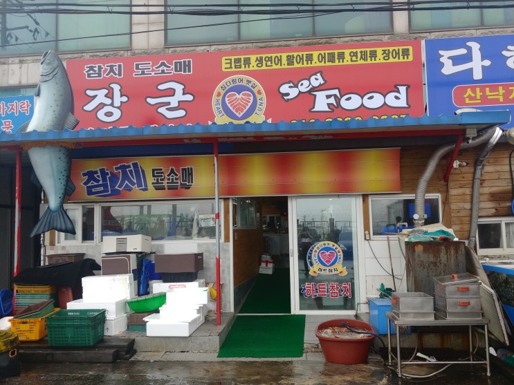 참치회 느므느므 맛있다! 장군씨푸드~