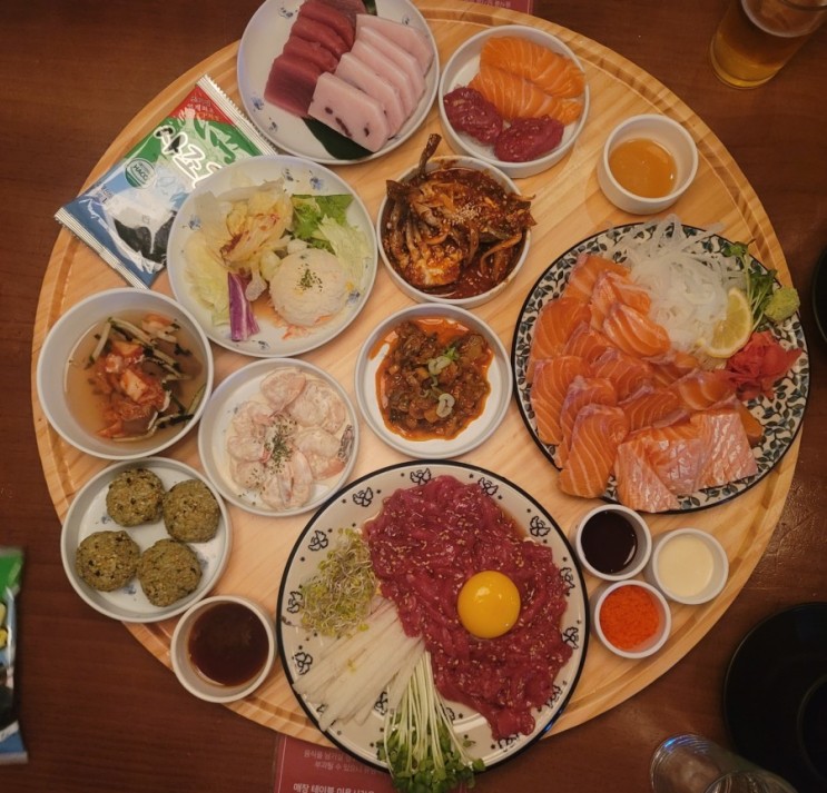 [맛집] #강남연어육회맛집 #너무한육회연어 ♡
