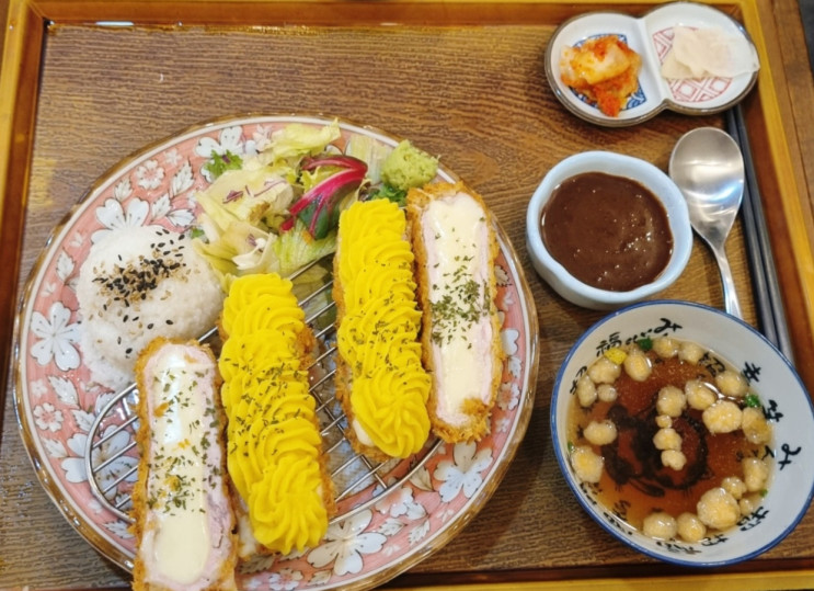 [하단돈까스/동아대맛집] '원카츠 하단점' :비주얼에 반하고 맛에 반하다
