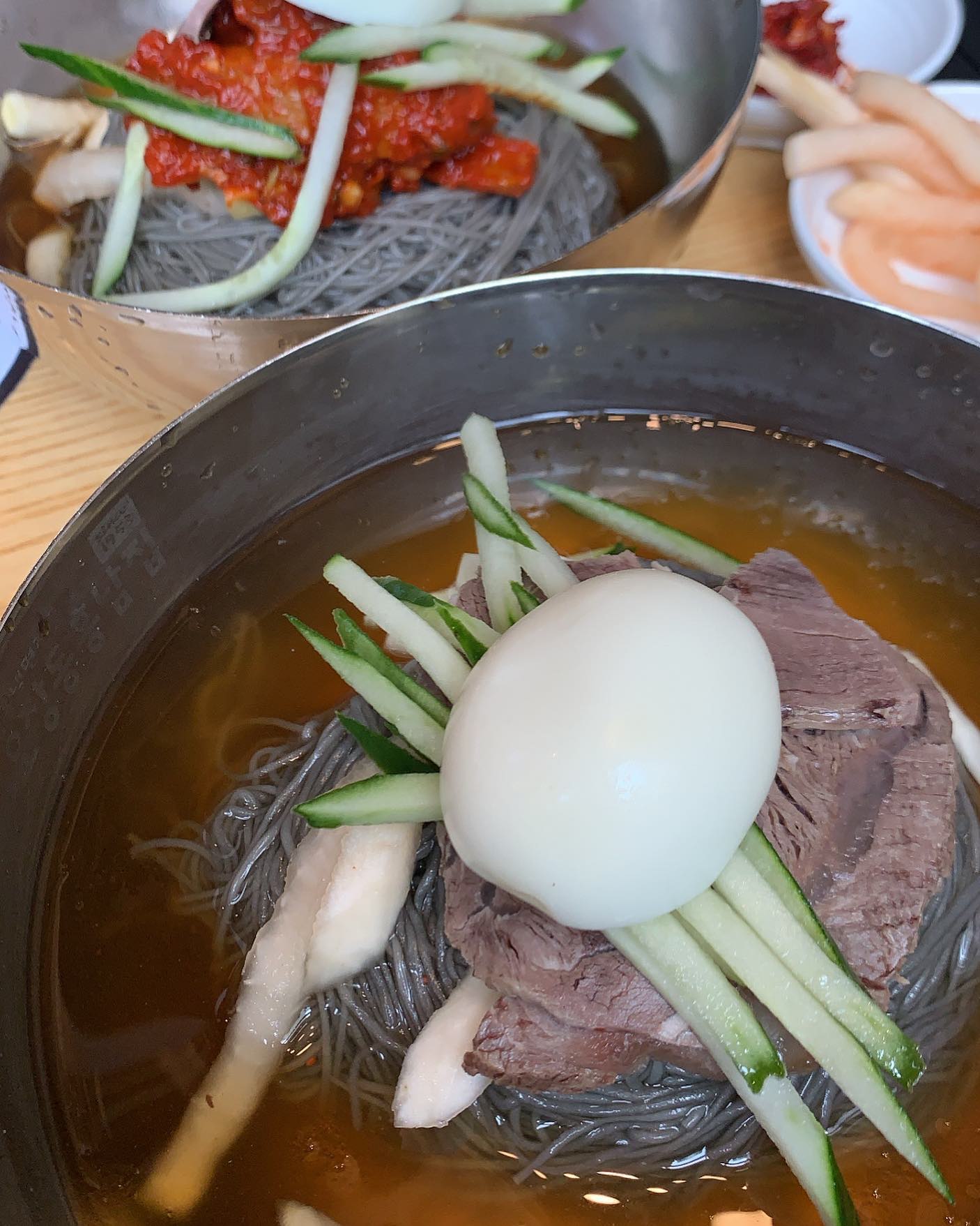 스타필드 푸드코트에도 오장동흥남! 종로본점과는 맛이 좀 달랐지만! 덥고 입맛없을 땐 냉면한그릇이 최고당 🤭