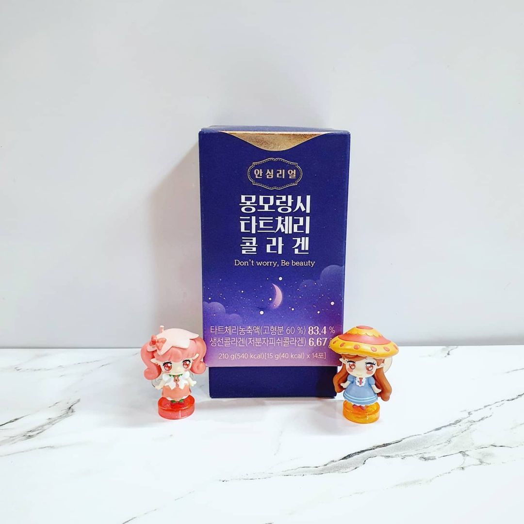 하니하니 on Instagram: “#협찬 코로나로 가정보육하고 저녁엔 야간근무로 수면이 부족한 저에게!!!!! 수면에 좋다는 타트체리 콜라겐을 안국건강에서 선물을 보내주셨어요. 타트체리가 탱탱