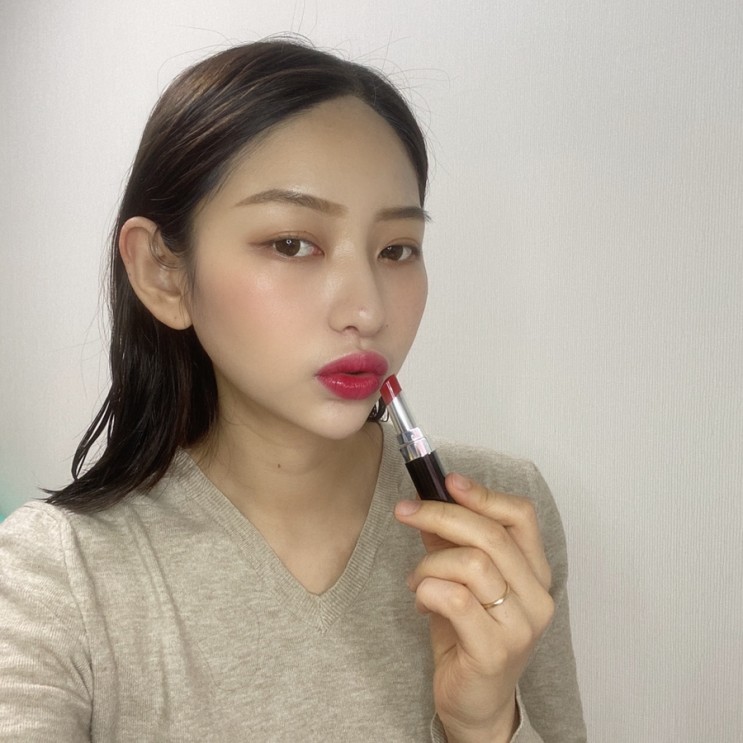[샤넬] 루쥬코코블롬 신제품 138호 발색력 미쳤어요!!