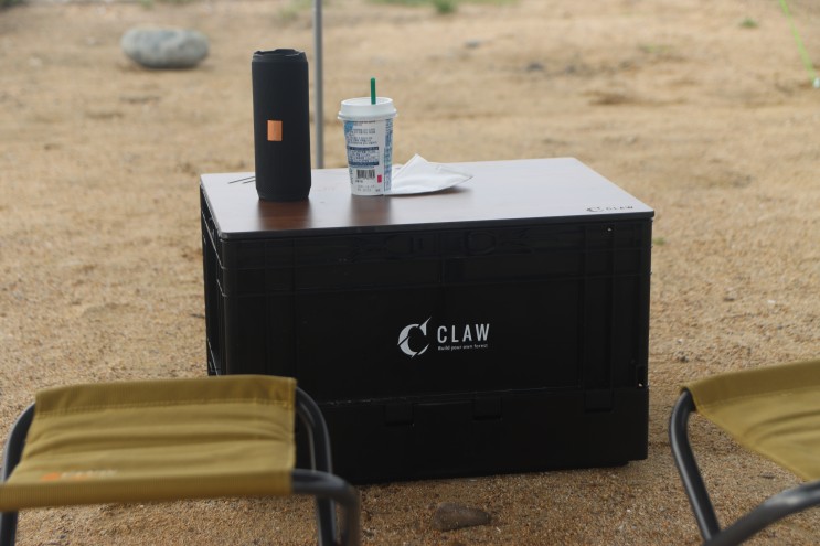 미니멀캠핑엔 CLAW 캠핑용 폴딩박스!