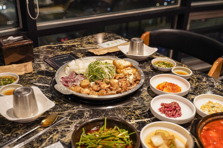 천호 곱창 맛집 말뚝곱창, 한강뷰까지 보여 데이트 장소로 최고