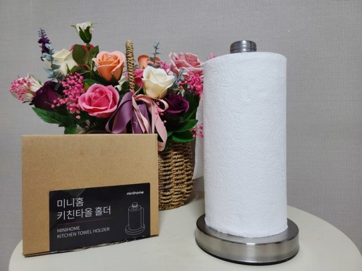 키친타올거치대 , 깔끔한 정리 미니홈 키친타올 홀더 TTH-100