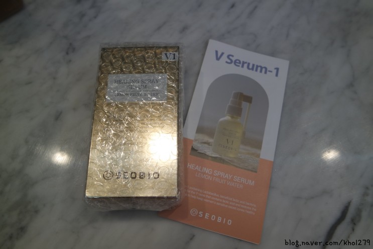 제품리뷰 : ) Y존 케어를 위한 V-Serum1(여성청결제)