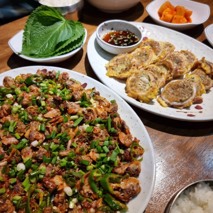 삼성동맛집 쫄깃한 꼬막과 오징어순대가 맛있는 뻘밭에핀꽃