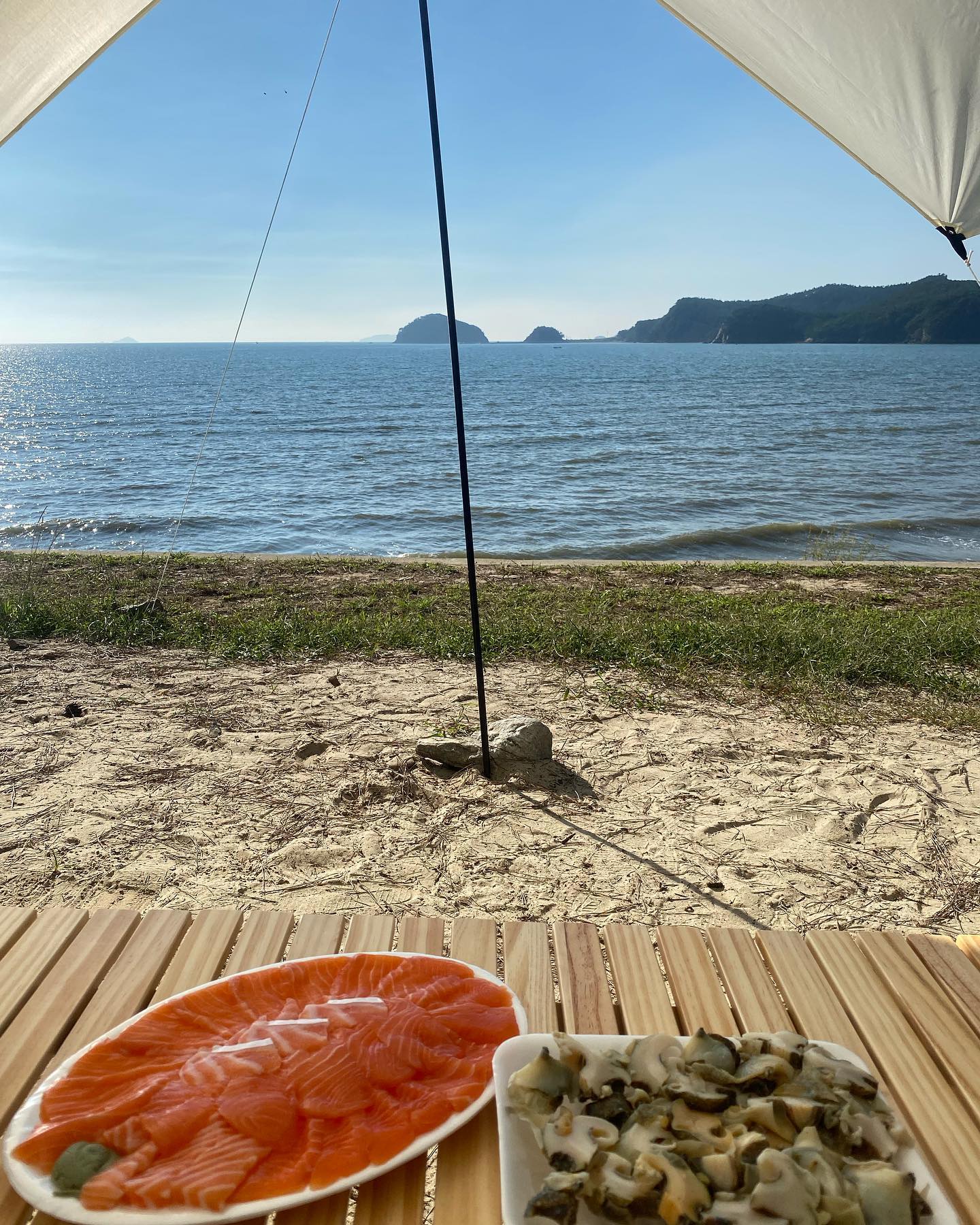 ⠀
⠀
9월의 캠핑기록💓
⠀
오랫만이라 너무 좋았던 캠핑⛺️
너무 좋긴했는데 이제 체력딸려서 못하게따 😝
⠀
#캠핑#오션뷰캠핑장#캠퍼부부
#가용👧🏻태안#가용👧🏻안면도 
⠀
⠀
